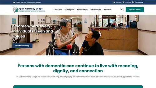 Corporate Web Design | Apex Harmony Lodge