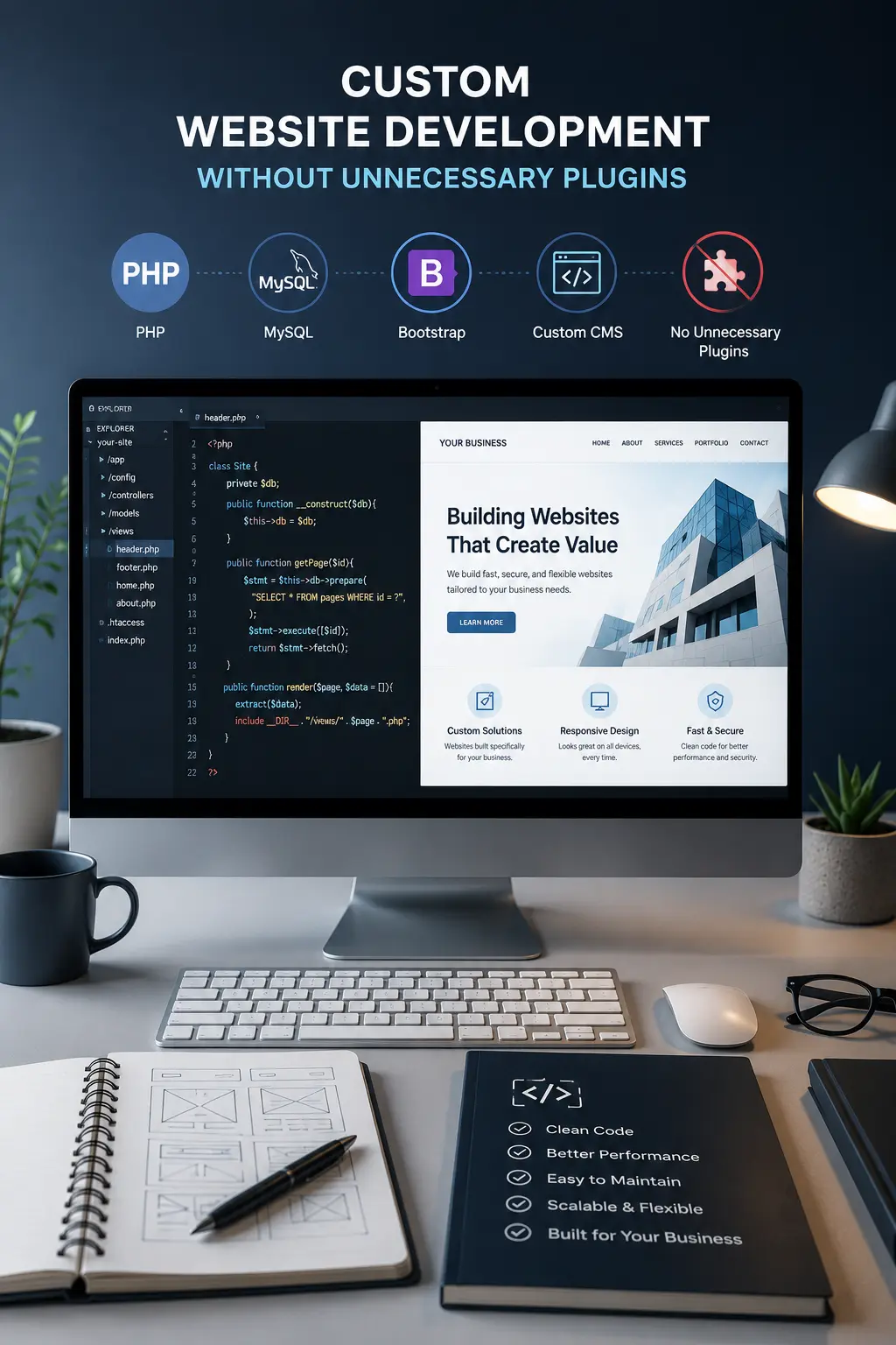 Custom Website Development | JS-Solutions Networks